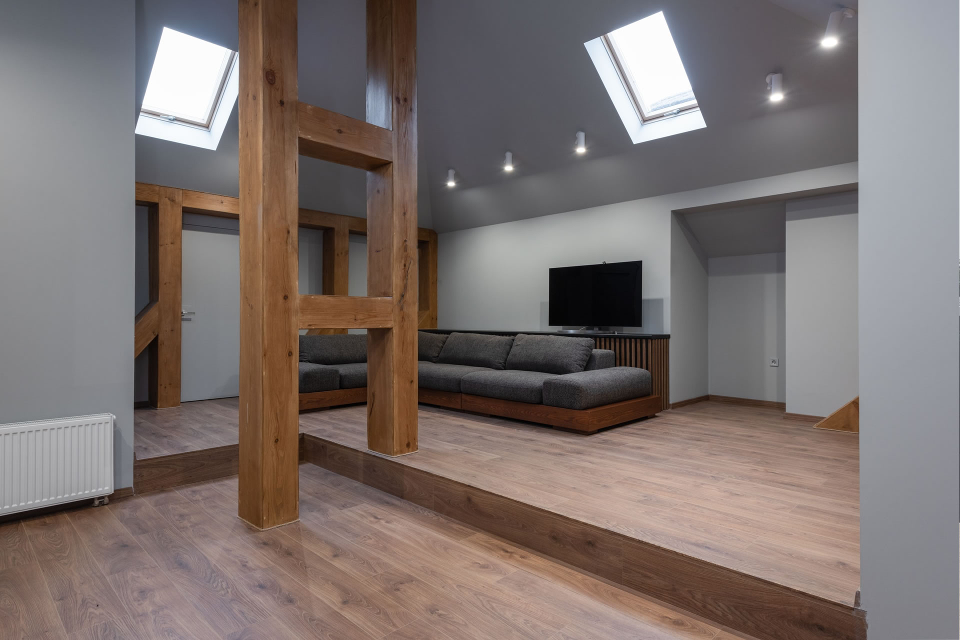 Conversión de buhardilla tipo loft