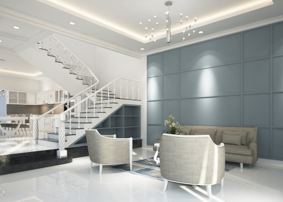 Home Office Bliss: Diseño de un espacio de trabajo productivo con DLUXE CONSTRUCTION